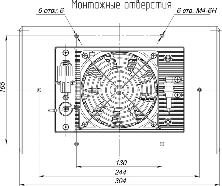 Термоэлектрический охладитель UNISPLIT-200-230-65-00