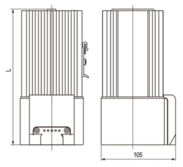 Нагреватель с вентилятором UNISPLIT 402S-250